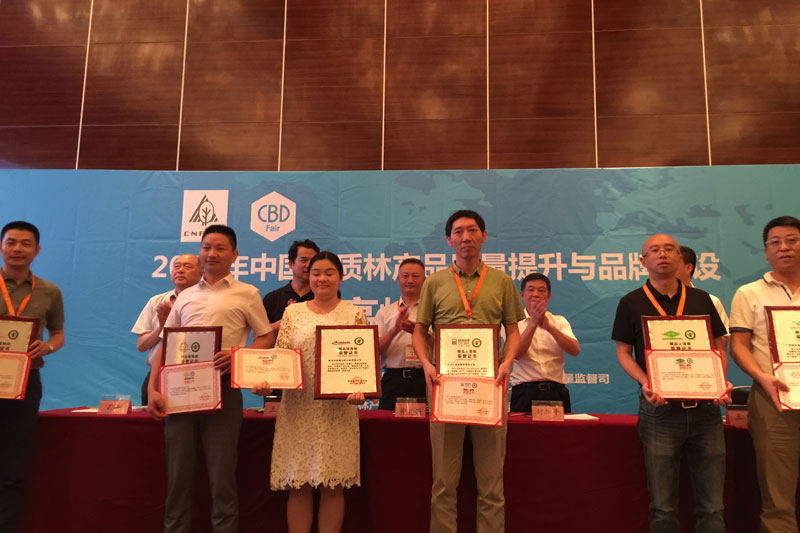 “DareGlobal”牌纖維板、刨花板榮獲“十大精品人造板”稱號